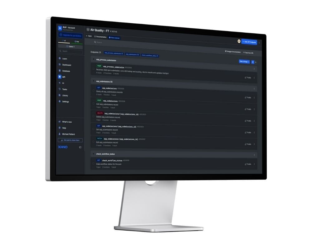 AQQ - Xano